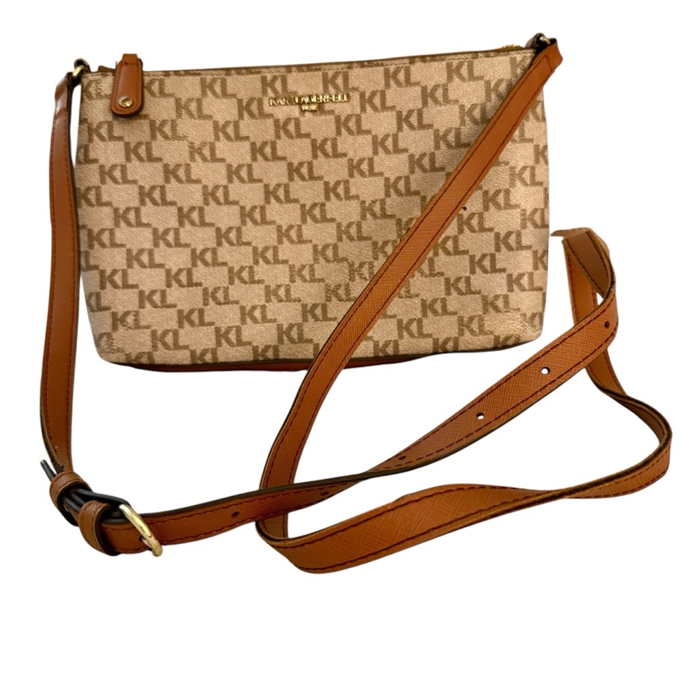 Karl Lagerfeld Paris Signature Crossbody - Picture 10 of 10